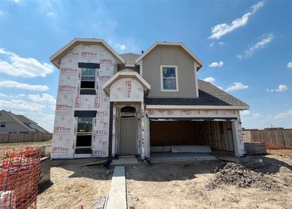 New construction Single-Family house 1702 Sun Dial Drive, Angleton, TX 77515 Ashville- photo 1