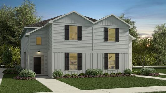 New construction Townhouse house 3437 Lake District Lane, Fort Worth, TX 76135 EDEN- photo 0 0