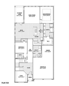 New construction Single-Family house 804 Cedarwood, Haslet, TX 76052 Plan 1534- photo 1 1