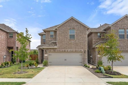 New construction Townhouse house 593 Hutchinson Lane, Lewisville, TX 75077 - photo 0