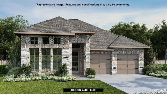 New construction Single-Family house 1813 Gyst Road, Seguin, TX 78155 2443H- photo 0