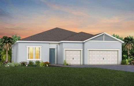 New construction Single-Family house 2515 Alligator Flag Court, Clermont, FL 34714 Ashby- photo 0