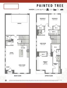 Our new Hansen floor plan offers great entertaining spaces both upstairs and down!