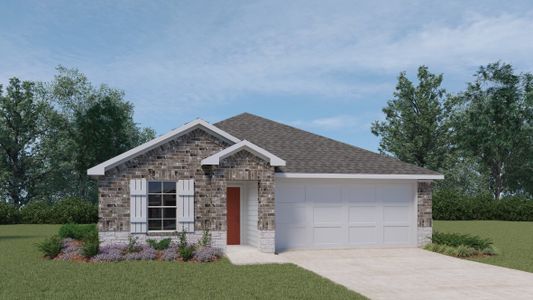 New construction Single-Family house 2908 Bandolier Pass, Leander, TX 78641 The Forest- photo 0 0