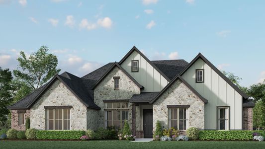 New construction Single-Family house Concept 3009, 100 Waterview Drive, Gunter, TX 75058 - photo