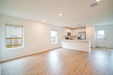 Spacious and bright living room designed to feel open and welcoming!