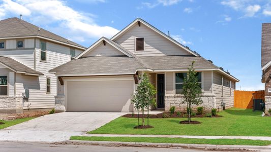 New construction Single-Family house Livingston, 119 Coleto Trail, Bastrop, TX 78602 - photo