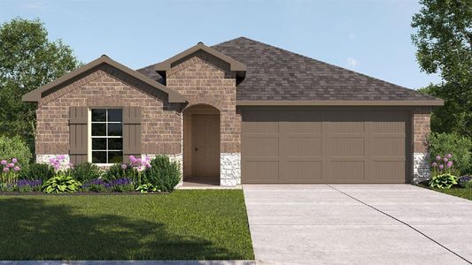 New construction Single-Family house 31510 Brandon Mill Trail, Fulshear, TX 77441 Easton - photo 0