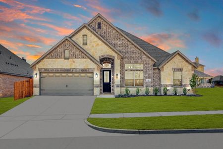 New construction Single-Family house Concept 2027, 3176 Ferry Boat Lane, Granbury, TX 76049 - photo
