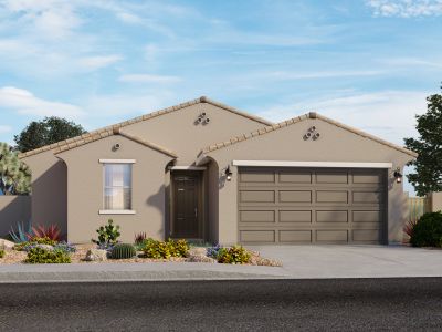 New construction Single-Family house 3054 E Bee Trail, San Tan Valley, AZ 85143 Banks- photo 0