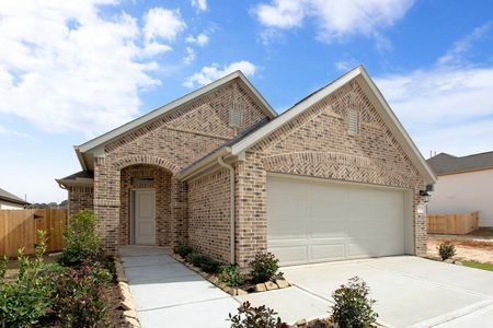 New construction Single-Family house 1330 Lakeside Creek Rd, Magnolia, TX 77354 Leona- photo 1 1