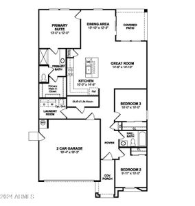New construction Single-Family house 7535 W Minton Street, Laveen, AZ 85339 - photo 1 1
