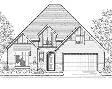 New construction Single-Family house 24930 Hibiscus Garden Way, Katy, TX 77493 Brentwood Plan- photo 0 0