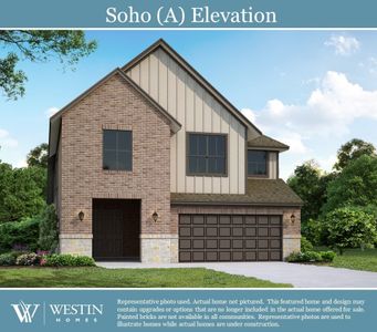 New construction Single-Family house The Soho, 31526 Bramble Hollow Court, Fulshear, TX 77441 - photo
