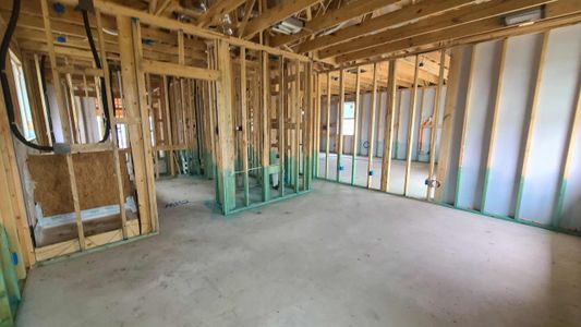 New construction Single-Family house 919 Palo Brea Loop, Hutto, TX 78634 Livingston Homeplan- photo 16 16