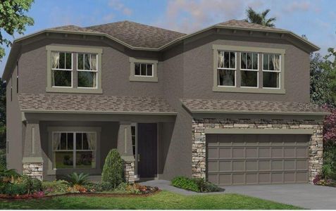 New construction Single-Family house 7708 Bronze Oak Drive, Wesley Chapel, FL 33545 - photo 0