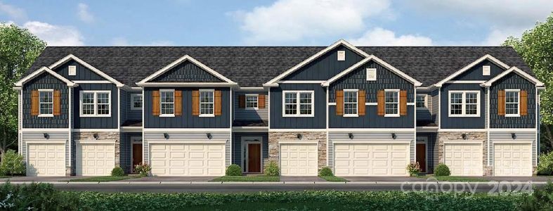 New construction Townhouse house 4073 Port Richmond Avenue, Gastonia, NC 28056 - photo 0