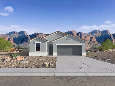 New construction Single-Family house 35961 West San Ildefanso Avenue, Maricopa, AZ 85138 - photo 0 0