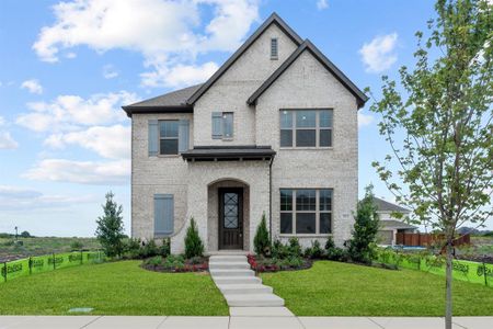 New construction Single-Family house 2032 Cuellar Way, Van Alstyne, TX 75495 The Hastin- photo 0