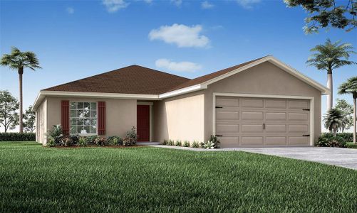 New construction Single-Family house 710 Bentley North Loop, Auburndale, FL 33823 - photo 0