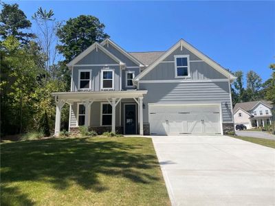 New construction Single-Family house 118 Riverwood Drive, Dallas, GA 30157 The Hickory B- photo 0