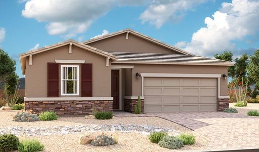 New construction Single-Family house 2647 N. 195Th Drive, Buckeye, AZ 85396 Alexandrite- photo 0 0