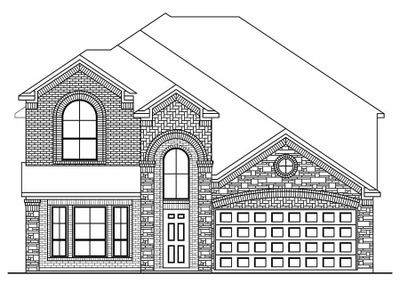 New construction Single-Family house The Winchester, 103 Water Grass Trail, Clute, TX 77531 - photo