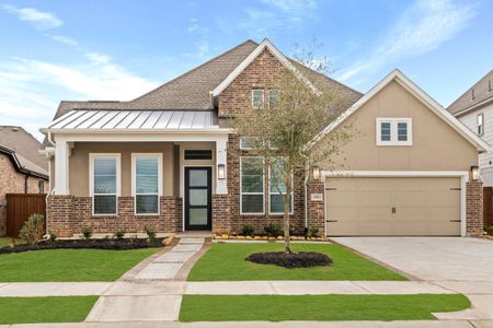 New construction Single-Family house Brentwood – 60′ Lot, 7323 Prairie Lakeshore Lane, Katy, TX 77493 - photo