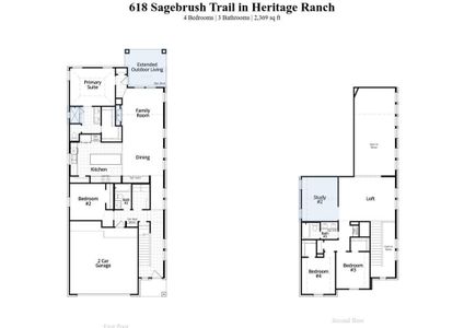 New construction Single-Family house 618 Sagebrush Trail, Sherman, TX 75092 Angelico Plan- photo 1 1