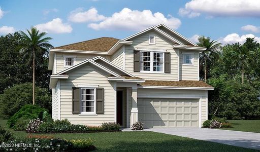 New construction Single-Family house 20 Moana Court, Palm Coast, FL 32137 Bronson- photo 0 0