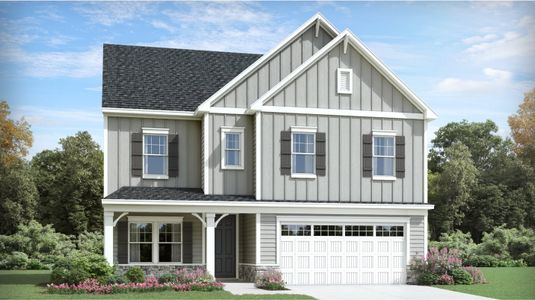 New construction Single-Family house 520 Kavanaugh Road, Wake Forest, NC 27587 Landrum III- photo 0 0