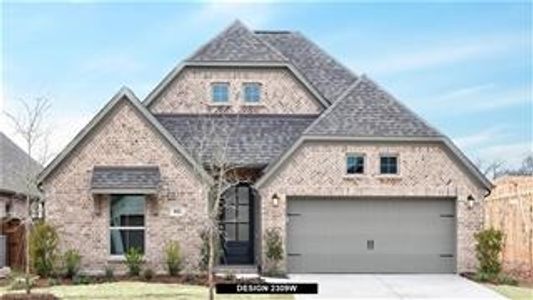 New construction Single-Family house 14210 Hallows Grv, San Antonio, TX 78254 Design 2309W- photo 1 1