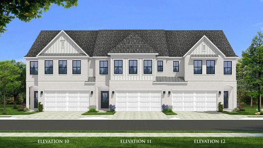 New construction Townhouse house 6037 Mariemont Circle, Charlotte, NC 28226 - photo 0