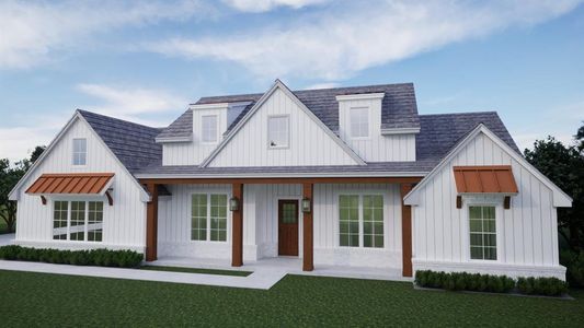 New construction Single-Family house 1065 Llano Way, Poolville, TX 76487 - photo 0 0