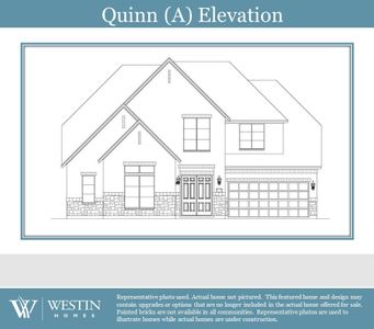 New construction Single-Family house The Quinn, 21206 Prince Of Orange Lane, Cypress, TX 77433 - photo