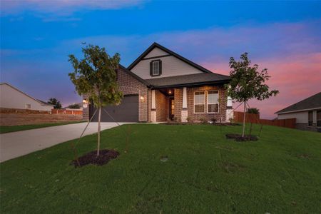 New construction Single-Family house 1404 Whitetail Lane, Azle, TX 76020 Lavon- photo 2 2