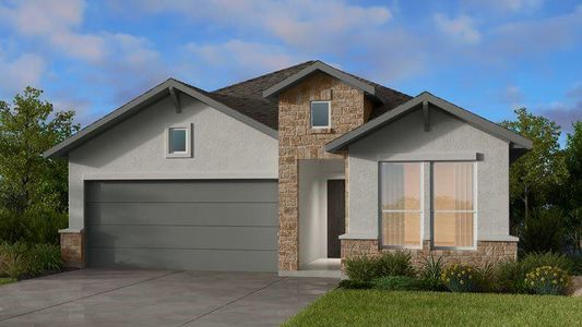 New construction Single-Family house 109 Bluff Creek Ln, Georgetown, TX 78628 Acacia- photo 0 0