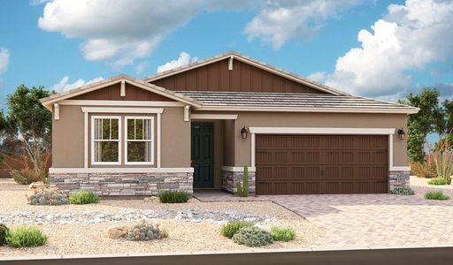 New construction Single-Family house 21641 N Daniel Dr, Maricopa, AZ 85138 Alexandrite- photo 0