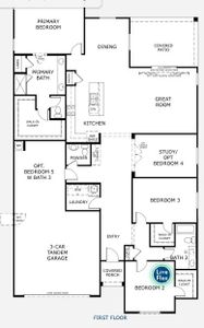 New construction Single-Family house Pastora, 7044  Bushy Trail Lane, San Tan Valley, AZ 85143 - photo