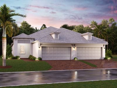 New construction Single-Family house 18016 Cherished Loop, Lakewood Ranch, FL 34211 Topaz - Villas- photo 0