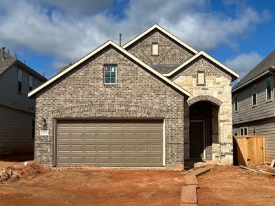 New construction Single-Family house 12874 Lime Stone Lane, Conroe, TX 77303 Madison Homeplan- photo 0