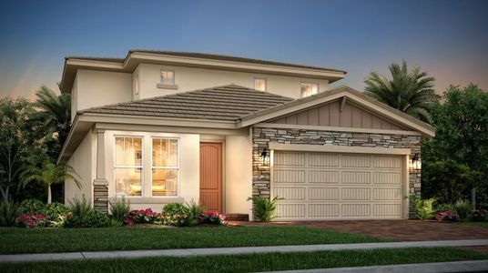 New construction Single-Family house Sycamore, 5750 Phoenix Palm Ct, Delray Beach, FL 33484 - photo