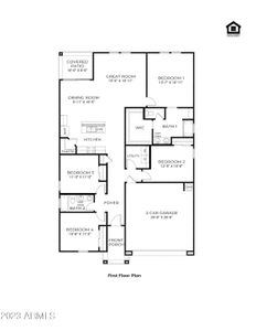 New construction Single-Family house 1150 W Chimes Tower Drive, Casa Grande, AZ 85122 - photo 0
