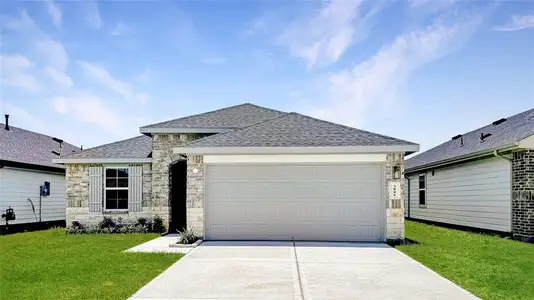 New construction Single-Family house 1639 Merulana Ln, Richmond, TX 77406 Baxtor - photo 0