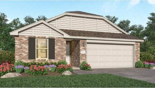 New construction Single-Family house 3302 Elm Branch Drive, Rosenberg, TX 77471 Knightley- photo 0
