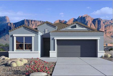 New construction Single-Family house 5203 E Midnight Star Drive, San Tan Valley, AZ 85143 - photo 0 0