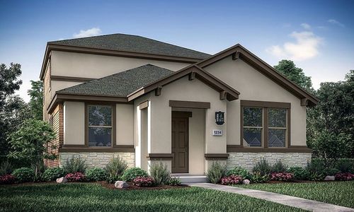 New construction Single-Family house Mozart, 140 Breccia Trail, Liberty Hill, TX 78642 - photo