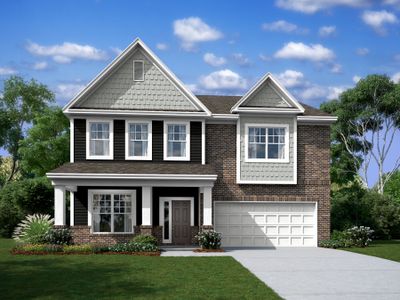 New construction Single-Family house 11128 Lochmere Road, Charlotte, NC 28278 The Fenmore- photo 0