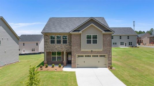New construction Single-Family house 1511 Battle Brook Drive, Conyers, GA 30012 Penwell- photo 0