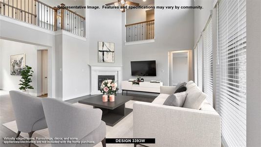 New construction Single-Family house 1131 Rusty Blackhaw Trail, San Marcos, TX 78666 Design 3393W- photo 2 2